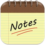 notes free android application logo